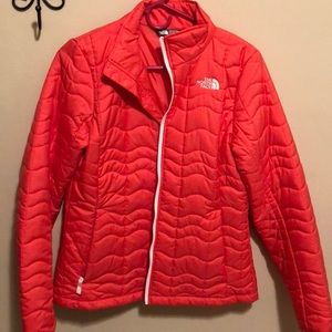 North face lightweight pink jacket